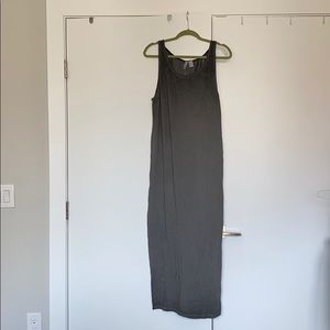 H&M maxi dress with see through back